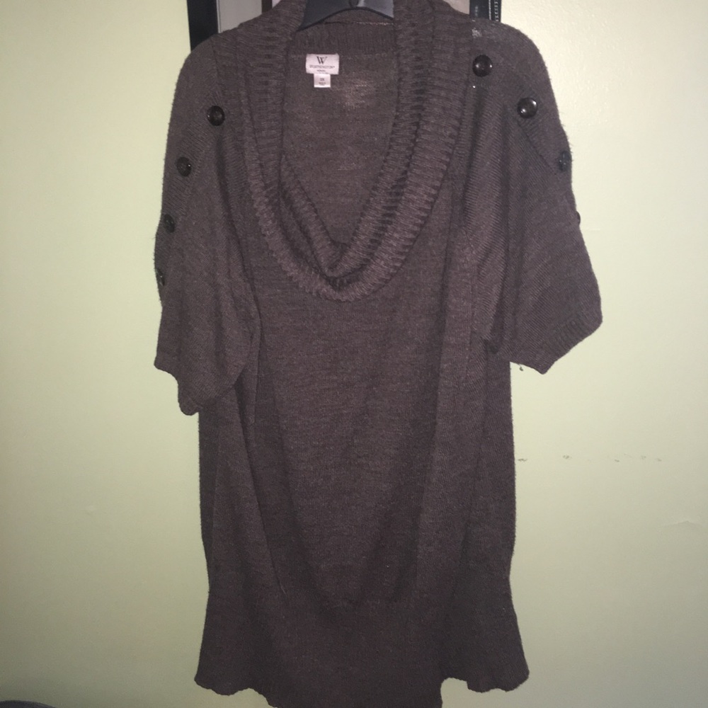 Worthington cowl neck sweater.